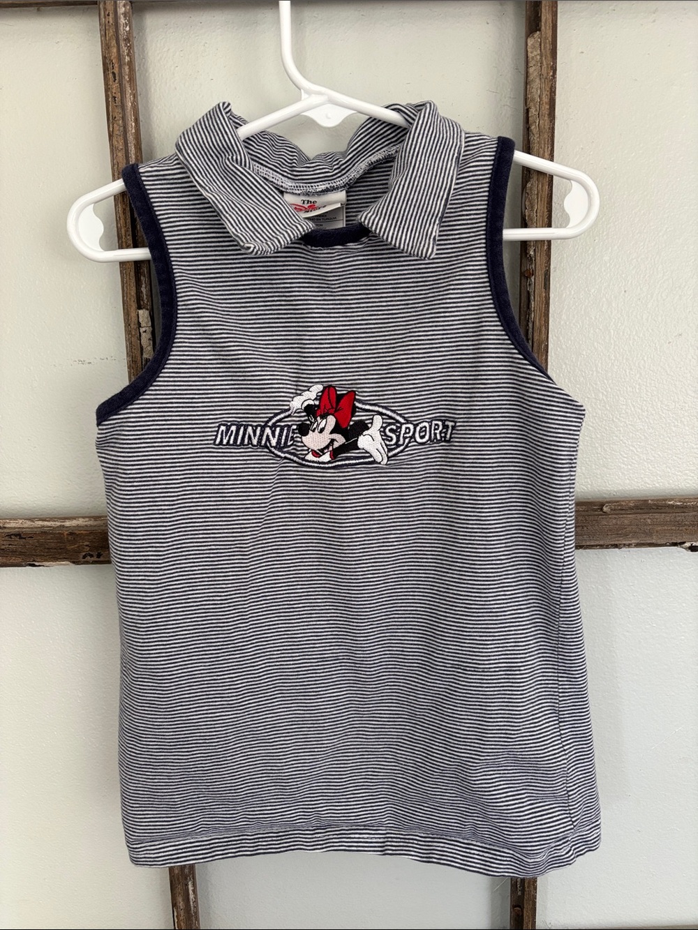 Vintage Disney Minnie Sport girl’s sleeveless top